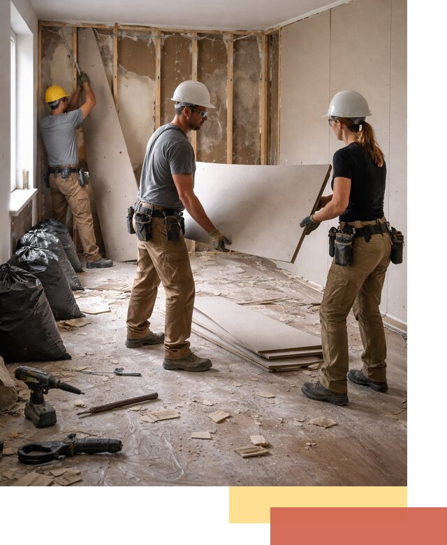 Демонтаж стеновых панелей в Сланцах быстро и аккуратно