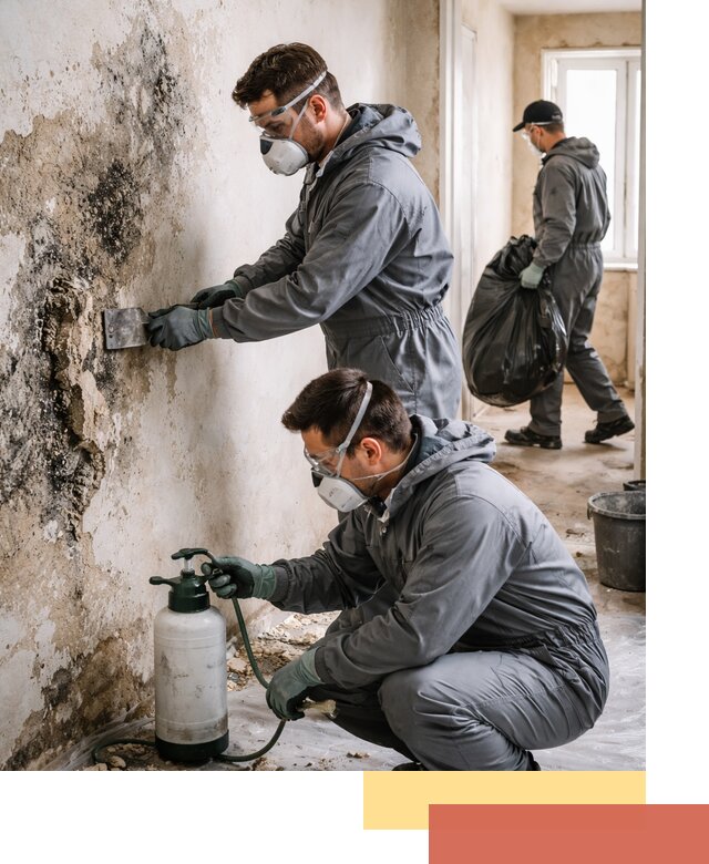 Удаление плесени со стен профессионально в Сланцах