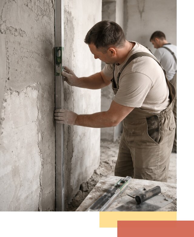 Установка штукатурных маяков в Сланцах с гарантией качества