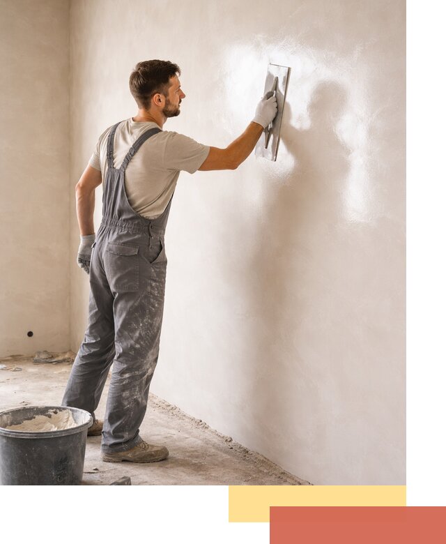 Глянцевание штукатурки стен в Сланцах профессионально и быстро