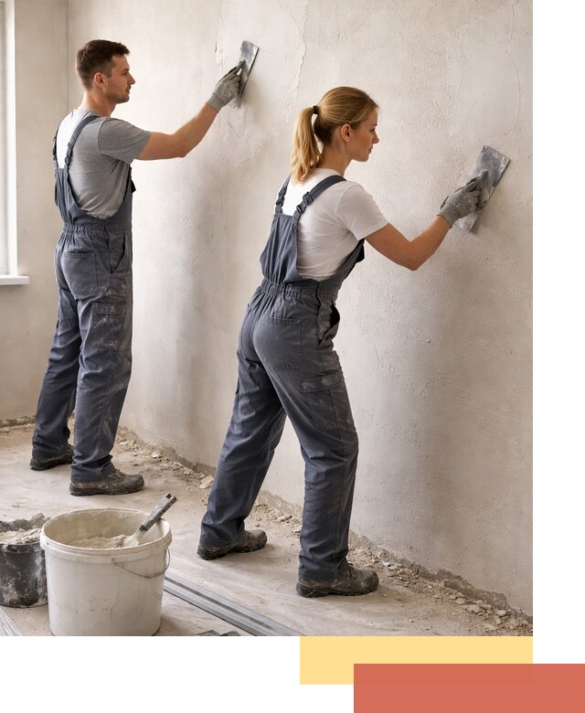 Штукатурка стен под обои в Сланцах профессионально и быстро