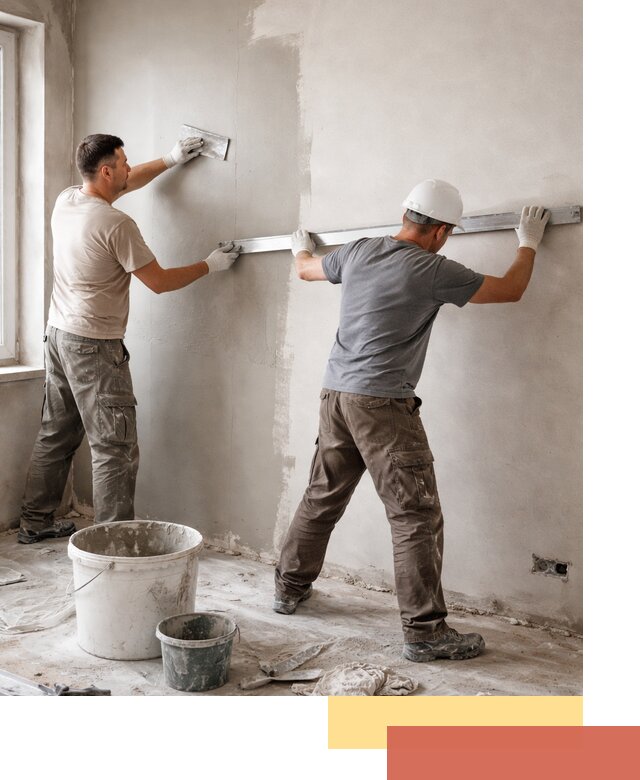 Штукатурка стен под покраску в Сланцах качественно и быстро