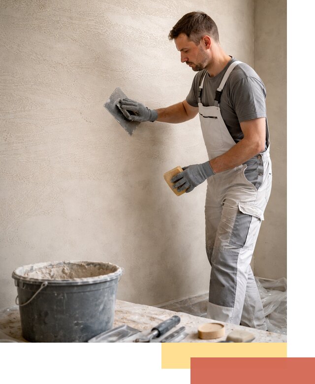 Декоративная штукатурка травертин в Сланцах для стен и потолков