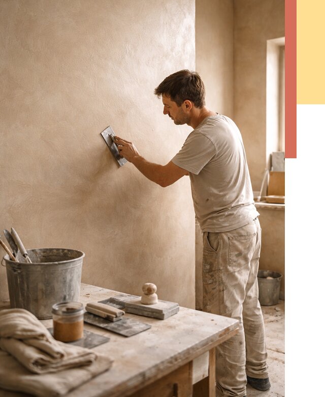 Марокканская штукатурка таделакт в Сланцах под ключ от 4339 руб. | ОТДЕЛОЧНИК-Слы