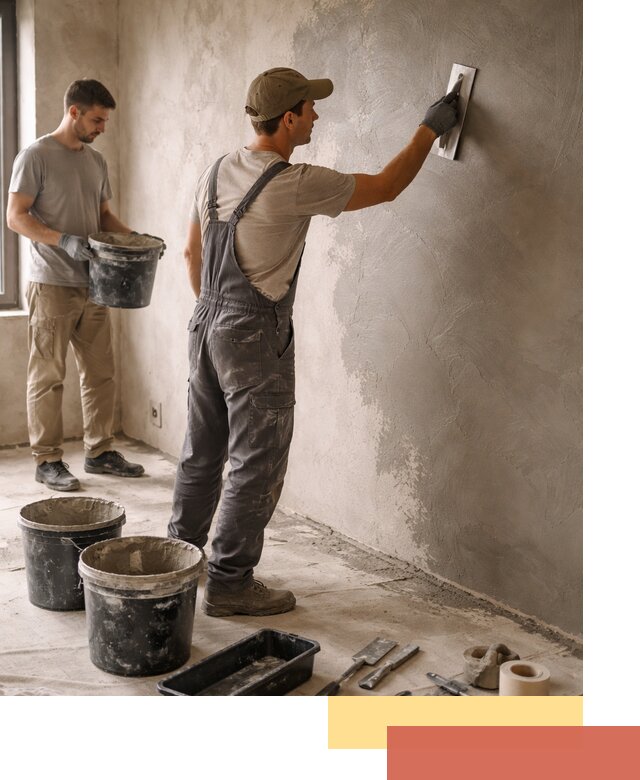 Нанесение микроцемента на стены в Сланцах качественно и быстро