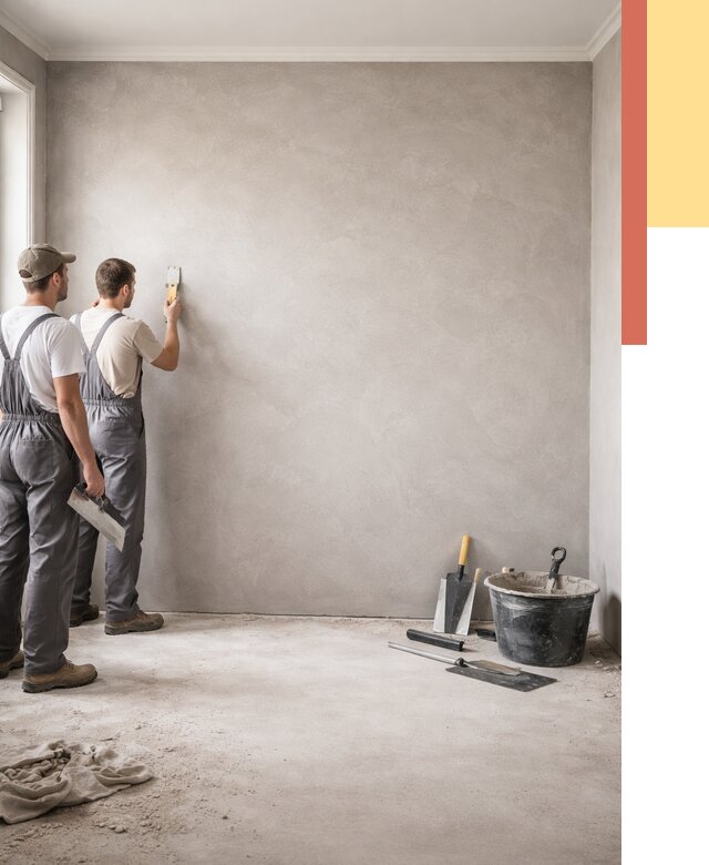 Микробетон на стены в Сланцах от 1292 руб. — нанесение и отделка | ОТДЕЛОЧНИК-Слы