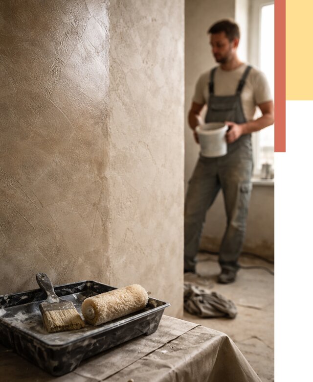 Нанесение воска на штукатурку в Сланцах от 3616 руб. | Услуги ОТДЕЛОЧНИК-Слы