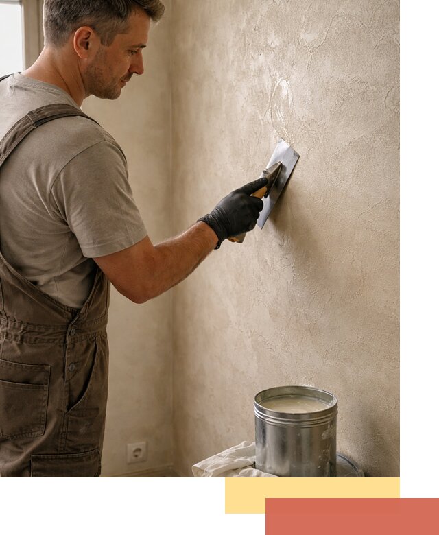 Нанесение воска на штукатурку в Сланцах для защиты и блеска