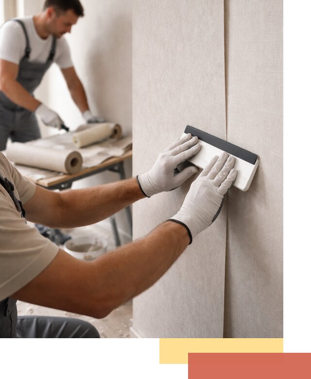 Поклейка обоев под покраску в Сланцах профессионально и быстро