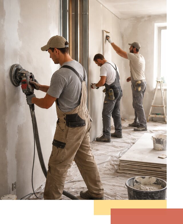 Профессиональная отделка стен в Сланцах качественно и в срок