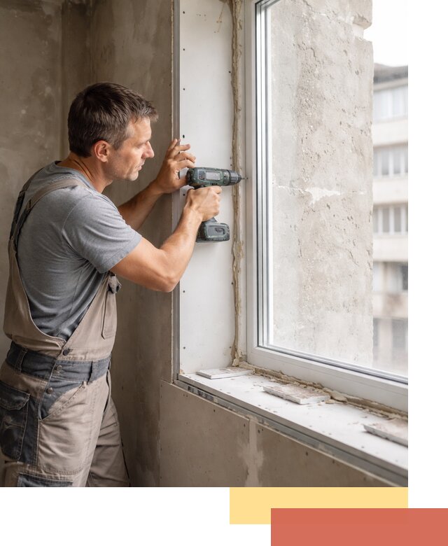 Монтаж гипсокартонных откосов в Сланцах под ключ