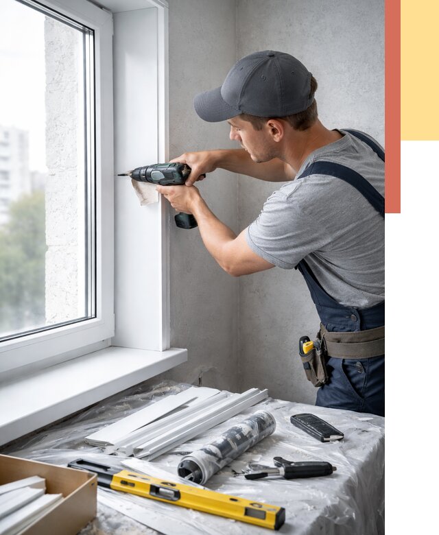 Установка пластиковых откосов в Сланцах от 2325 руб. | ОТДЕЛОЧНИК-Слы монтаж, быстро и недорого