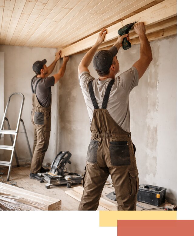 Монтаж потолка из вагонки в Сланцах профессионально и аккуратно