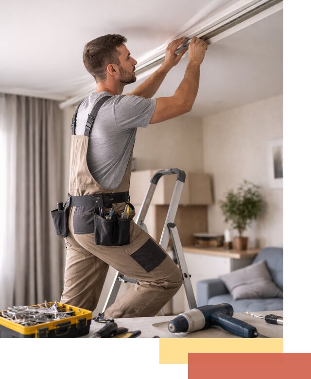 Ремонт натяжных потолков в Сланцах — качественно и оперативно