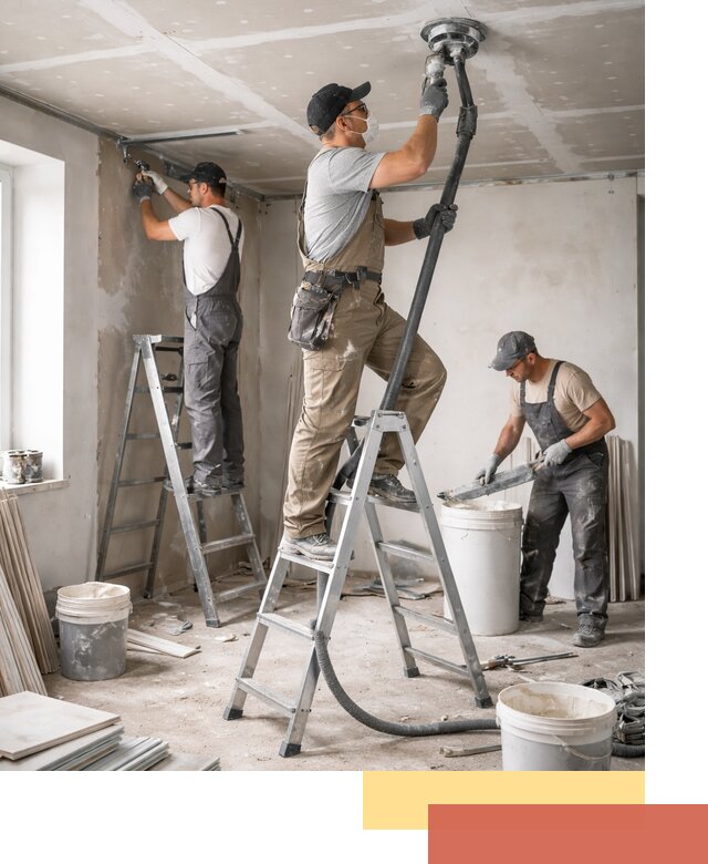 Ремонт потолка из гипсокартона в Сланцах: быстрый и качественный монтаж