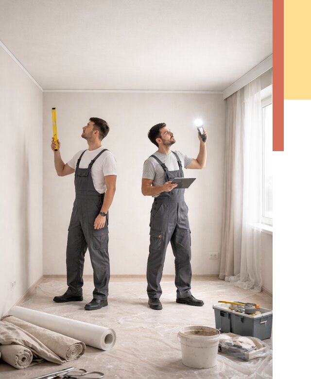 Отделка потолка в Сланцах недорого от 775 руб/м2 | Услуги ОТДЕЛОЧНИК-Слы