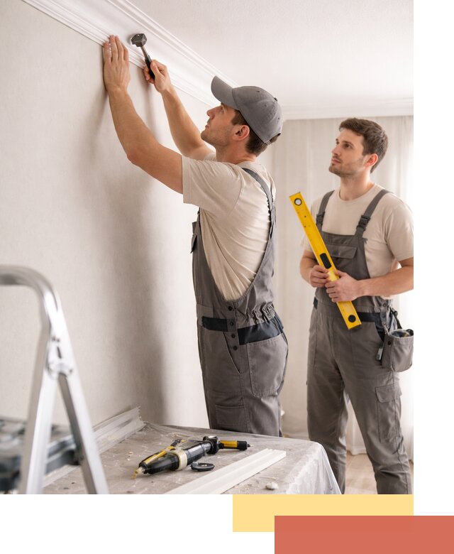 Монтаж потолочного плинтуса в Сланцах качественно и быстро